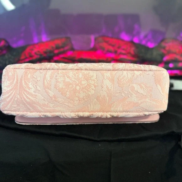 Versace Blush Pink Baroque Shoulder Bag NWT - Picture 6 of 10